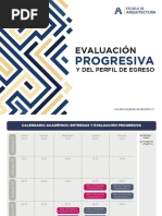 Cronograma Evaluación Progresiva - Final