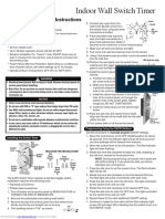 Intermatic EJ351 Light Switch Timer