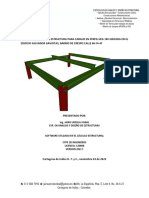 Memorias de Calculos Estructura en Hea 100 Barrio Crespo