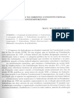 HORTA, Raul Machado - O Federalismo No Direito Constitucional Contemporâneo