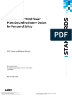 IEEE 2760 - Guide For Wind Power Plant Grounding System Design For Personnel Safety