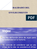 Generalidades de La Vejez