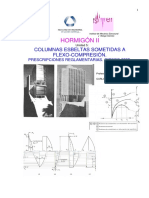 Columnas Esbeltas Sometidas A Flexo-Compresión. Prescripciones Reglamentarias. Cirsoc-2005.