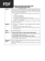 Kisan Credit Card Scheme (KCCS) - Revised Scheme