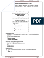 UNIT 1 C PRogramming Fundamentals