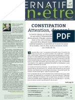 AlternatifBienEtre 167 Aout 2020 Constipation Attention Danger SD