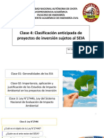 Clase 4 - Clasificación Anticipada de Proyectos