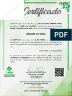 Certificado NR10