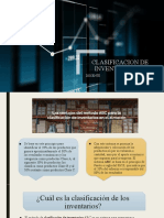 Clasificacion de Inventario ABC