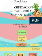 Categorías y Clasificación