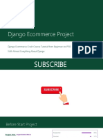 Django Ecommerce