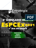 Simulado 2 Estratégia 1° Dia