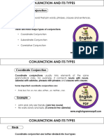 Types of Conjunctions