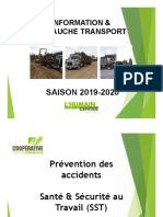 Information & Embauche Transport: SAISON 2019-2020