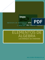 Elementos de Álgebra (Luiz Henrique Jacy Monteiro)