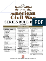 Great Battles of The American Civil War Rules