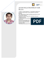 Anand Balachandran Nair Jelaja - Resume