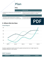 Strategy Plan Doc in Teal Classic Professional Style