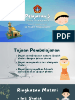 Materi PAI Kelas 3 Pelajaran 5. Shalat Kewajibanku