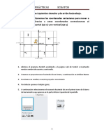 PRÁCTICA 4 SCRATCH Coordenada Cartesiana