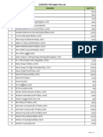 Sept 12 2022 Update Price List