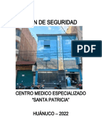 Plan de Seguridad - Clinica Santa Patricia