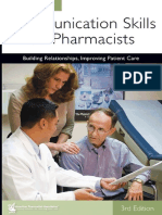 Communication Skills For Pharmacist 3 RD Edition