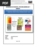 Estudio de Riesgo y Vulnerabilidad