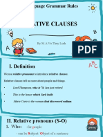 Relative Clauses