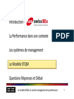 Le Modéle EFQM Un Outil de Management de La Performance