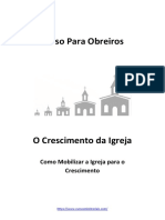 Crescimento Da Igreja - Curso para Obreiros - Mobilização e Crescimento