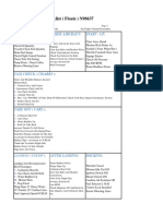 C-172 Seaplane Checklist (Floats) N98637: External: Inside Aircraft: Start - Up