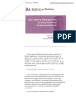 Microwave Harassment and Mind-Control Experimentation - MCRAIS