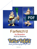 Farfetch'd A4 Lined