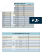 Drawings List Cmw-21033 Electrical