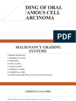 Grading of Oscc