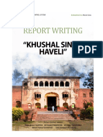 Khushal Singh Haveli Walled City Lahore