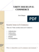 Security Issues in E-Commerce