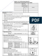 290BPSWING Gear Box Disass