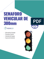 Semáforo Vehicular de 300mm IP65