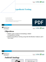 Lecture 4 - Hypothesis Testing