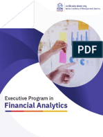 IIM Jammu Executive Program in Financial Analytics