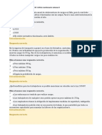 Transporte y Levantamiento de Carga Cuestionario Semana 8