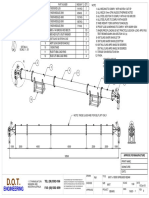 Dwg.11635 600t X 18500 Modular Spreader Beam