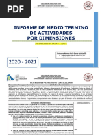 Formato Informe de Medio Termino de Act. Por Dimensiones de Enero A Julio 2021