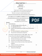 ICSE Class 10 Biology Sample Papers 2 2021