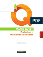 MathQuestPreliminary Mathematics General (4th Ed)