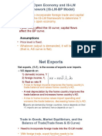 Mundell Fleming Open Economy Model