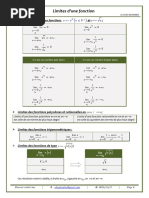 Limites Resume de Cours 2