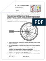 Fichas FISICA 1 - Ficha 6 - Ondas Eletromagnéticas